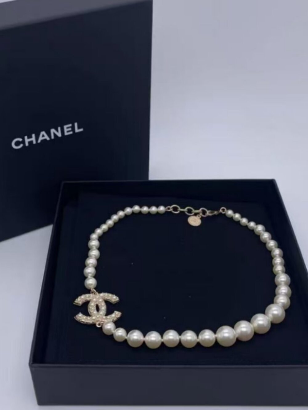 Chanel Pearl Choker